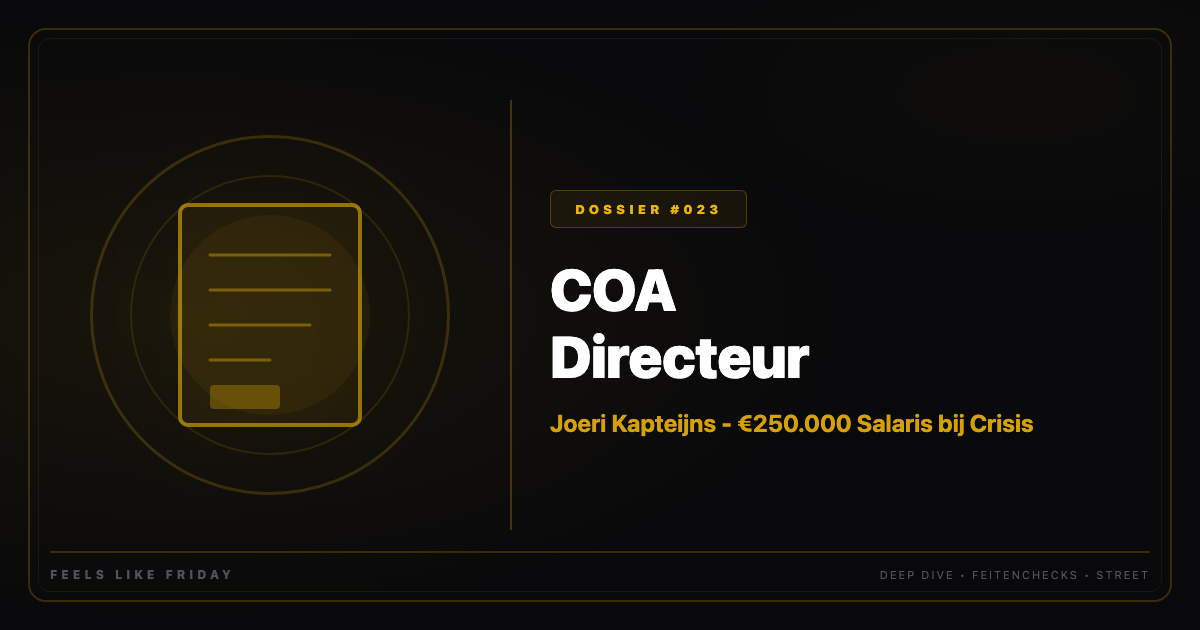COA Directeur dossier
