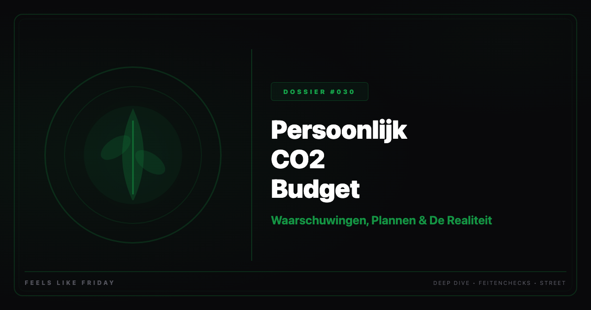 Persoonlijk CO2 Budget