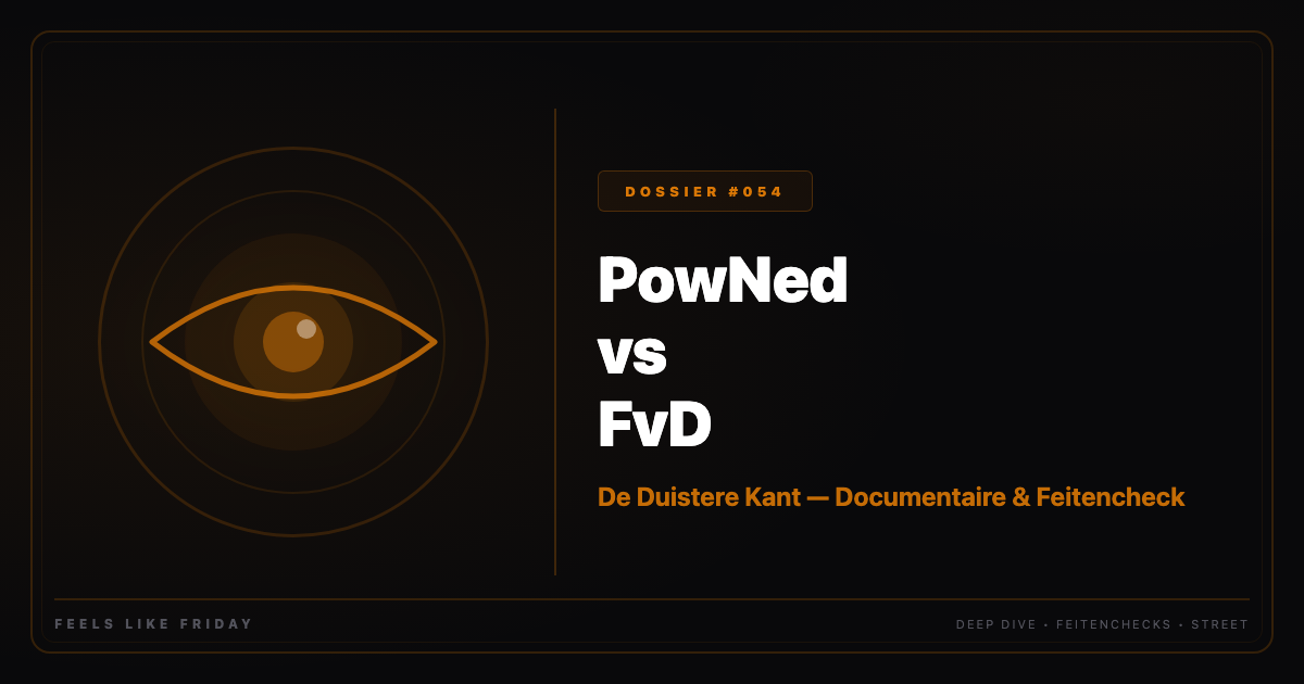 PowNed vs FvD: De Duistere Kant