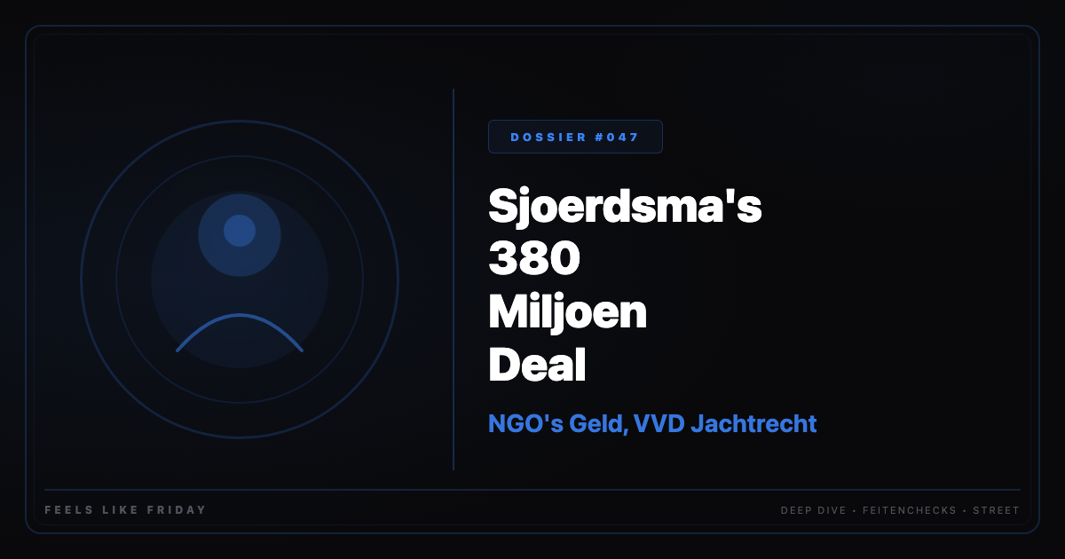 Sjoerdsma's 380 Miljoen Deal